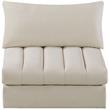 Meridian Furniture Jacob Cream Velvet Armless