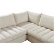 Meridian Furniture Jacob Cream Velvet Modular Sectional