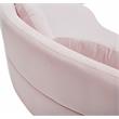 Meridian Furniture Vivacious Pink Velvet 3pc. Sectional