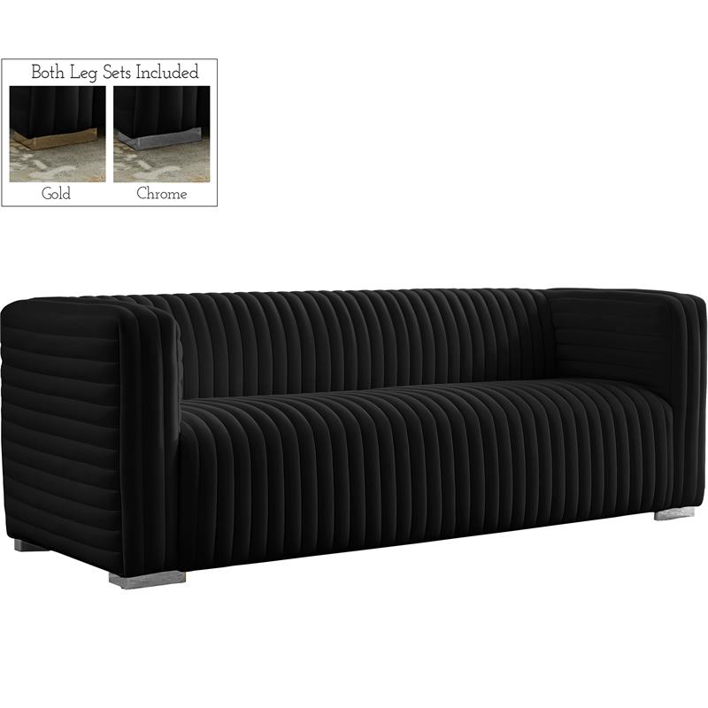 Meridian Furniture Ravish Velvet Sofa Meridian Furniture Ravish Velvet Sofa
