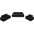 Meridian Furniture Melody Black Velvet Chair
