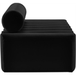 Meridian Furniture Melody Black Velvet Loveseat