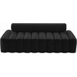 Meridian Furniture Melody Black Velvet Sofa