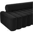 Meridian Furniture Melody Black Velvet Sofa