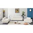 Meridian Furniture Melody Cream Velvet Chair