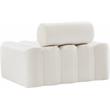 Meridian Furniture Melody Cream Velvet Chair