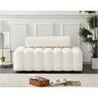 Meridian Furniture Melody Cream Velvet Loveseat
