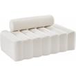 Meridian Furniture Melody Cream Velvet Loveseat