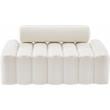 Meridian Furniture Melody Cream Velvet Loveseat