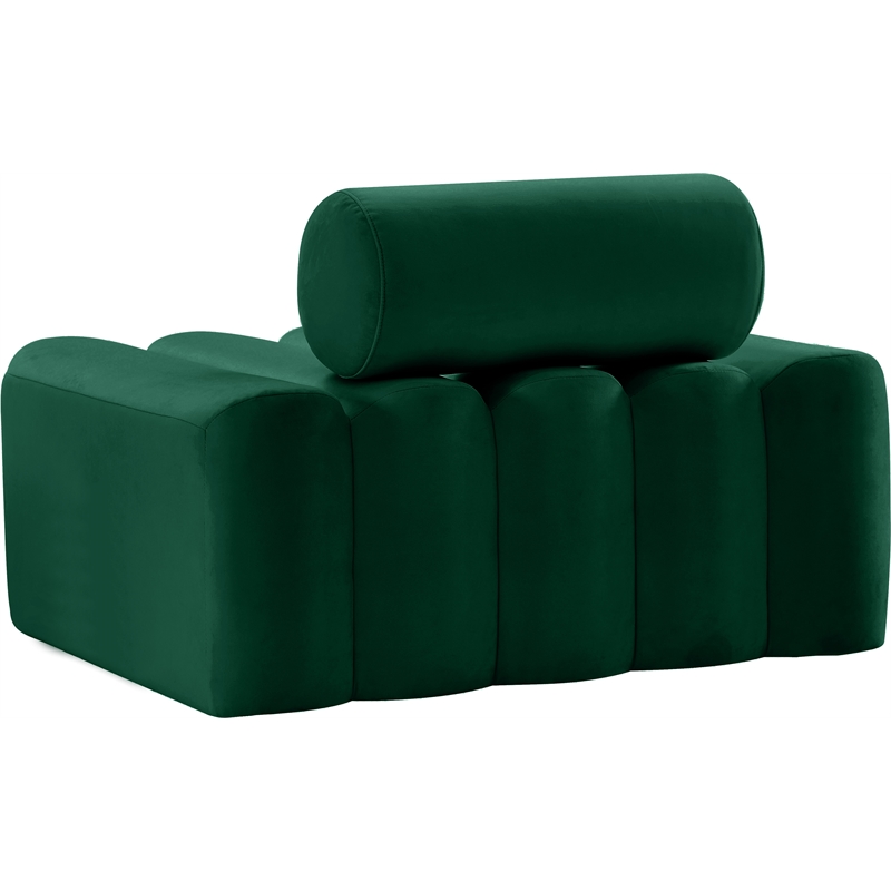 Meridian Furniture Melody Green Velvet Chair