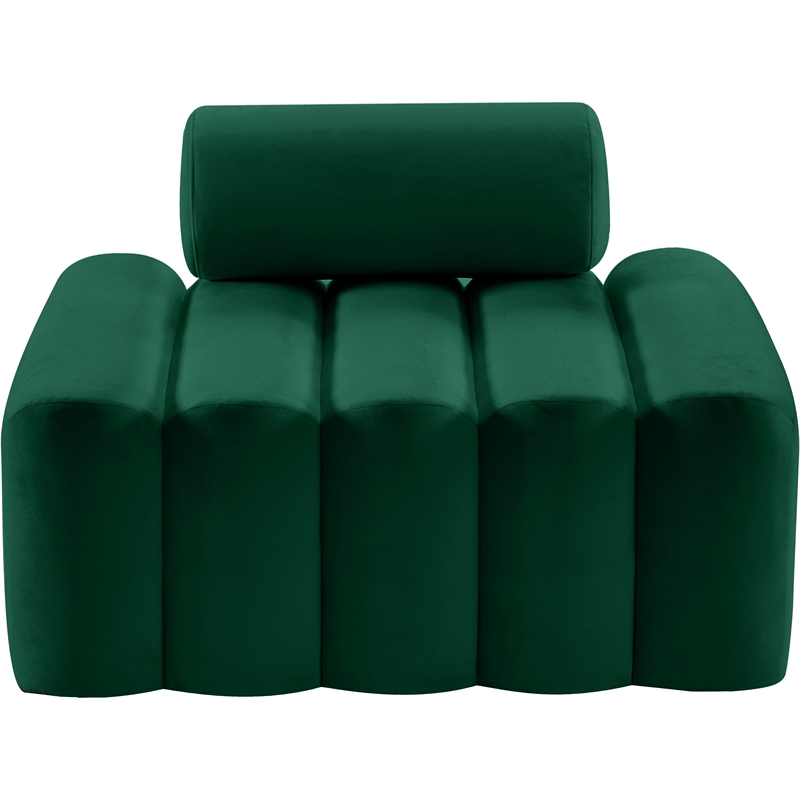Meridian Furniture Melody Green Velvet Chair