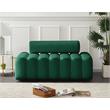 Meridian Furniture Melody Green Velvet Loveseat