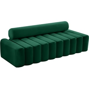 Meridian Furniture Melody Green Velvet Sofa