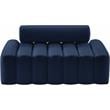 Meridian Furniture Melody Navy Velvet Loveseat