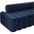 Meridian Furniture Melody Navy Velvet Loveseat
