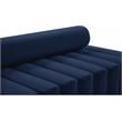 Meridian Furniture Melody Navy Velvet Loveseat
