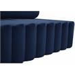 Meridian Furniture Melody Navy Velvet Loveseat