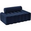 Meridian Furniture Melody Navy Velvet Loveseat
