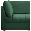 Meridian Furniture Jacob Green Velvet Modular Sectional