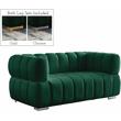 Meridian Furniture Gwen Green Velvet Loveseat