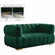 Meridian Furniture Gwen Green Velvet Loveseat