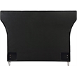 Meridian Furniture Kira Black Velvet King Bed
