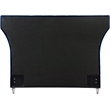 Meridian Furniture Kira Navy Velvet Queen Bed