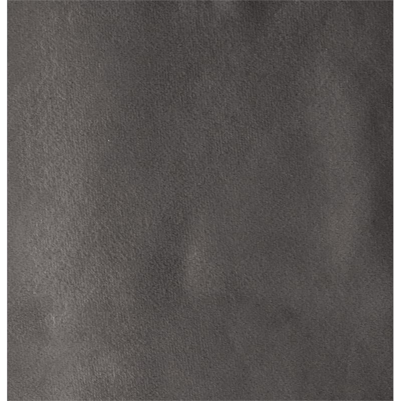 Meridian Furniture Nadia Grey Velvet King Bed