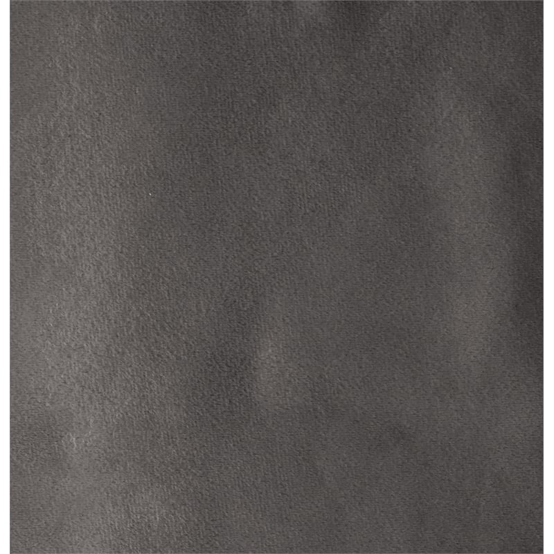 Meridian Furniture Nadia Grey Velvet King Bed