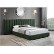 Meridian Furniture Pablo Green Velvet King Bed