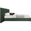 Meridian Furniture Pablo Green Velvet Queen Bed