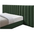 Meridian Furniture Pablo Green Velvet Queen Bed
