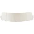 Meridian Furniture Rosa Cream Velvet 3pc. Sectional