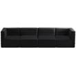 Meridian Furniture Quincy Black Velvet Modular Sofa