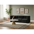 Meridian Furniture Quincy Black Velvet Modular Sofa