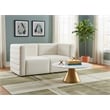 Meridian Furniture Quincy Cream Velvet Modular Sofa