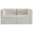 Meridian Furniture Quincy Cream Velvet Modular Sofa
