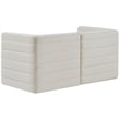 Meridian Furniture Quincy Cream Velvet Modular Sofa