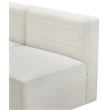 Meridian Furniture Quincy Cream Velvet Modular Sectional