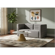 Meridian Furniture Quincy Grey Velvet Modular Sofa