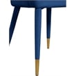 Meridian Furniture Destiny Navy Velvet Dining Chair
