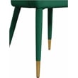 Meridian Furniture Destiny Green Velvet Dining Chair