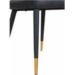 Meridian Furniture Destiny Black Vegan Leather Dining Chair