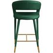 Meridian Furniture Destiny Green Velvet Stool