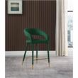 Meridian Furniture Destiny Green Velvet Stool