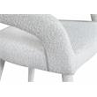 Meridian Furniture Destiny Cream Fabric Stool