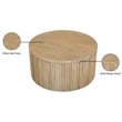 Meridian Furniture Oakhill Natural Coffee Table