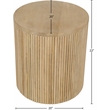 Meridian Furniture Oakhill Natural End Table
