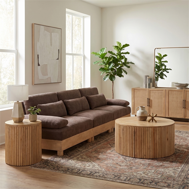 Meridian Furniture Oakhill Natural End Table