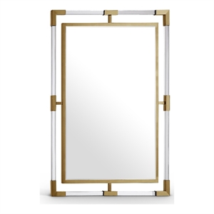 Meridian Furniture Ghost Gold Mirror
